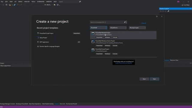 PowerShell Project in Visual Studio 2019 | Getting Started смотреть онлайн