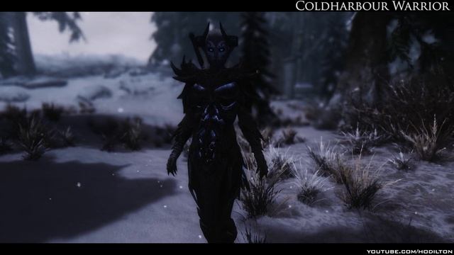 TES V - Skyrim Mods: Dremora of Coldharbour смотреть онлайн