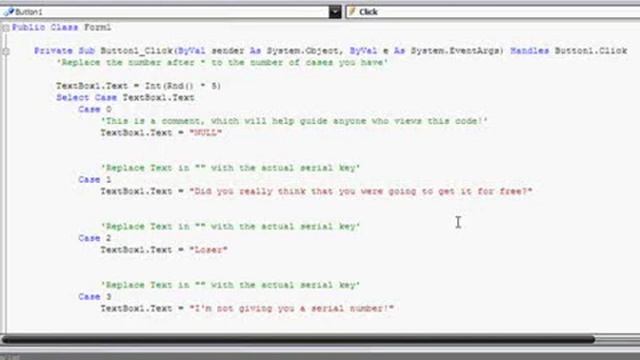 Tutorial#2 - Working with Visual Basic Express - Keygen смотреть онлайн