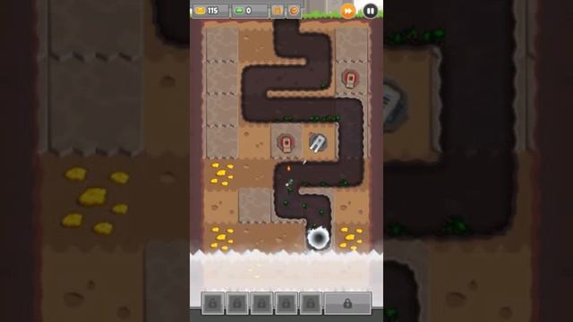 Digfender Walkthroughs ★ Level 01 ★ Cursed Relic смотреть онлайн