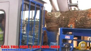 Мощная дровокольная линия 8000  Bells Machining