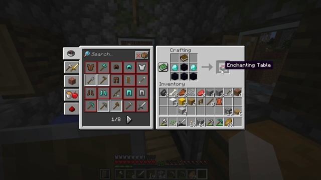 I MADE AN ENCHANTING TABLE AND SUGARCANE FARM IN MINECRAFT смотреть онлайн