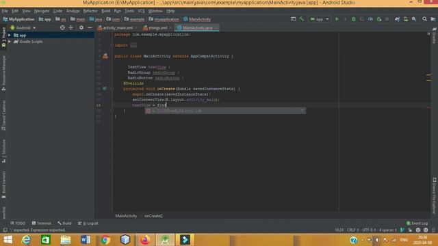 radio Button in android studio смотреть онлайн