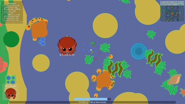 Эволюция животных в  Мопио. ПВП в Моуп ио | Mope Io