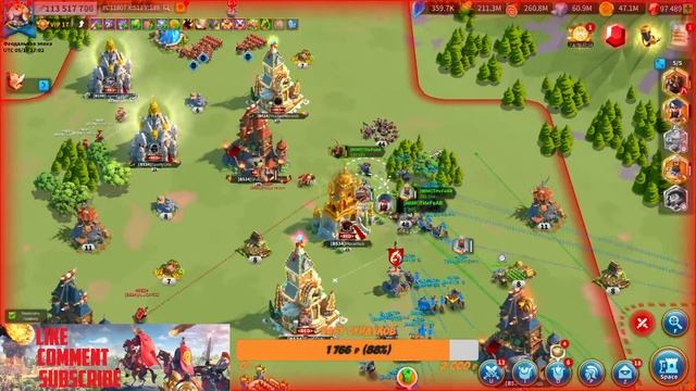 1175 КВК  | Rise Of Kingdoms | Открытие 4 ворот