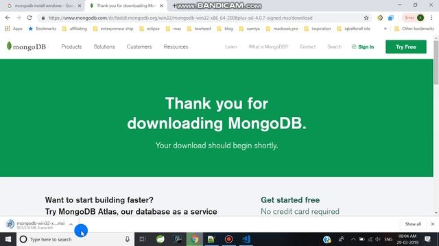 Telugu How to install Mongo DB in Windows смотреть онлайн