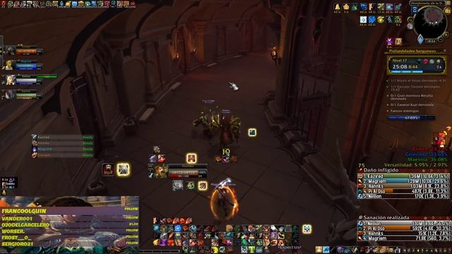 WoW Shadowlands 9.2 | Guerrero Furia | Profundidades Sanguíneas +17 | Reforzada | Temporada 3 смотреть онлайн