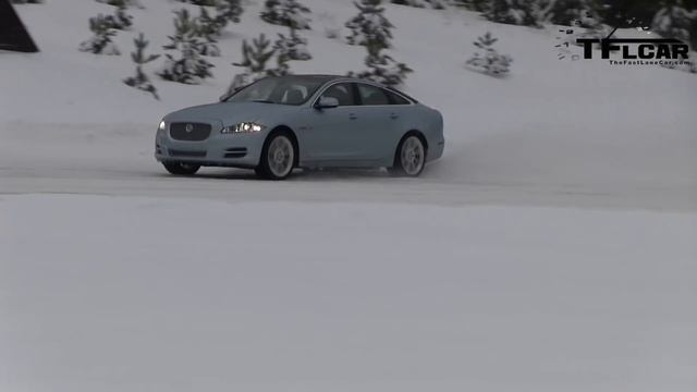 New Supercharged V6 Jaguar XF and XJ First Drive AWD Tech Demo and Review: 2013 смотреть онлайн