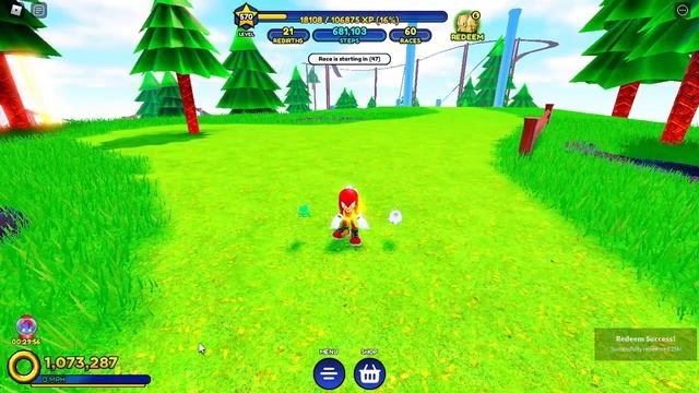 NEW CODE FOR MAGNET BOOST IN SONIC SPEED SIMULATOR [ROBLOX] смотреть онлайн