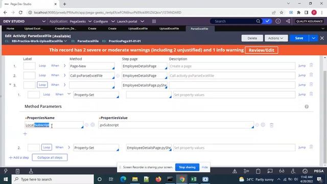 Pega - How to Upload/Parse Excel File with data in Multiple Sheets | Example 1 смотреть онлайн
