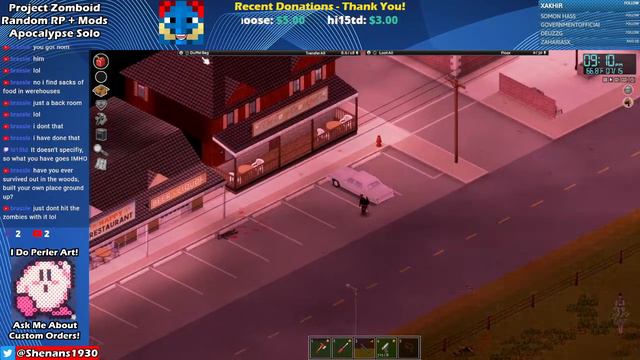 Project Zomboid Random RP + Mods Apocalypse Solo смотреть онлайн