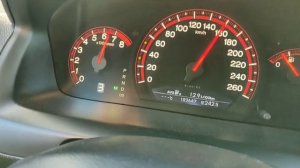 Хонда Аккорд 7 2,4 АКПП сток разгон 0-200