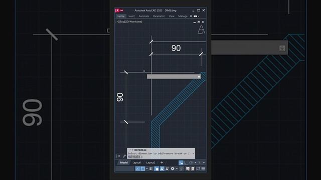 Dimensions - AutoCAD Tutorial #architecture #autocad смотреть онлайн