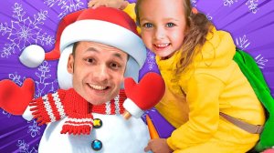 Песенка про Снег и Колокольчики - Рождественская детская песня | Детские песни от Майи и Маши