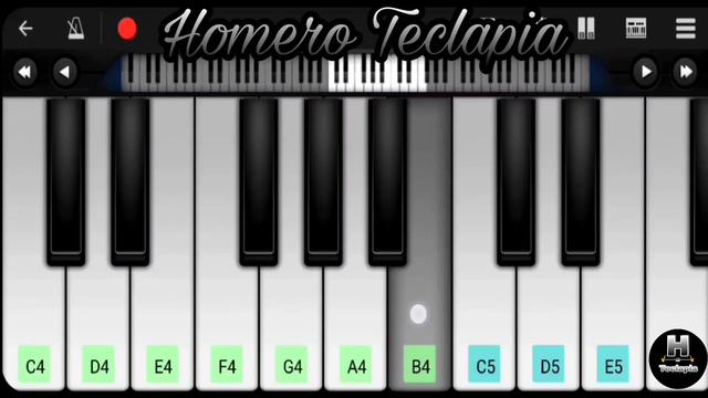Europe - The Final Countdown on Piano (Piano Tutorial) EASY Piano Mobile Perfect Piano Walk Band смотреть онлайн