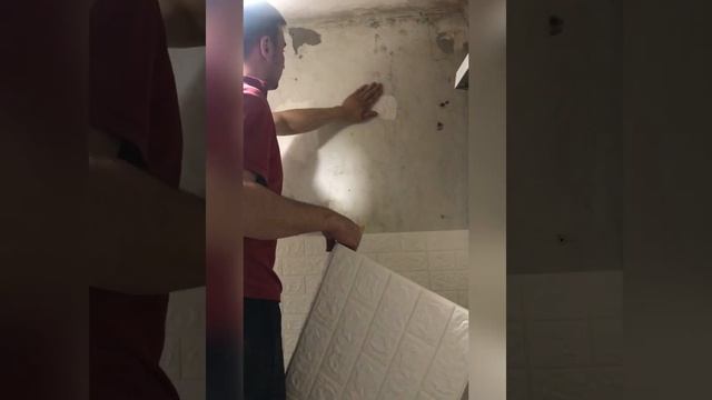 Ремонт кухни самоклеящейся 3D панелька (как поклеить панели ) смотреть онлайн