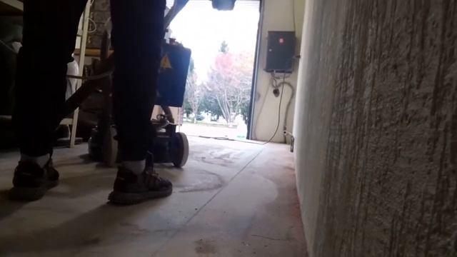 Мозаичный бетон, подготовка под Полипласт 2001. Новосибирск.