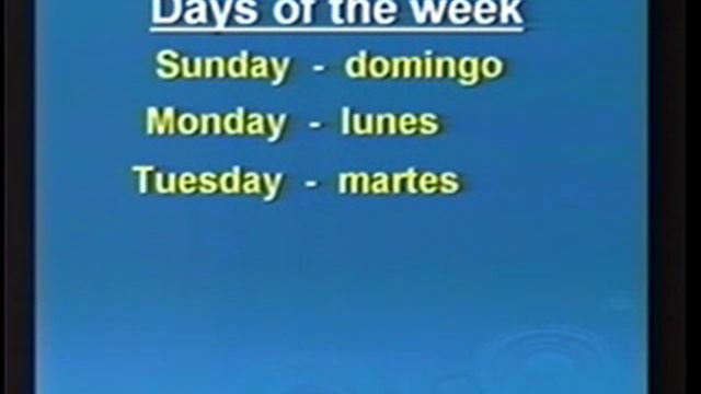 Ribas Integral, 1er Semestre, Ingles, Video: 5 The numbers. смотреть онлайн