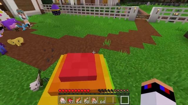 Майнкрафт но Девушка Как пройти в Майнкрафт за животных Челлендж НУБ И ПРО ВИДЕО ТРОЛЛИНГ MINECRAFT смотреть онлайн