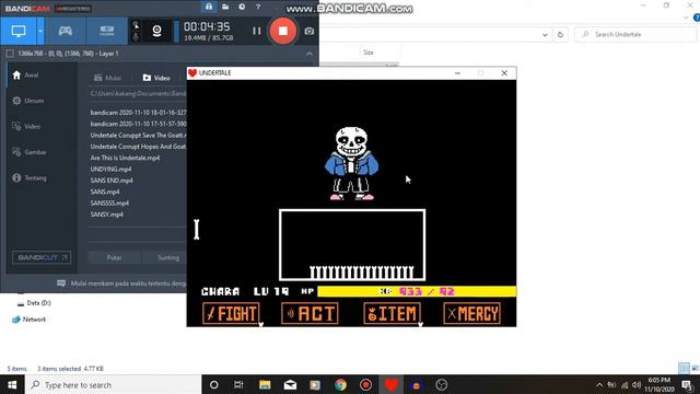 Bad Time Simulator + Undertale Debug Part 2 Sans The End смотреть онлайн