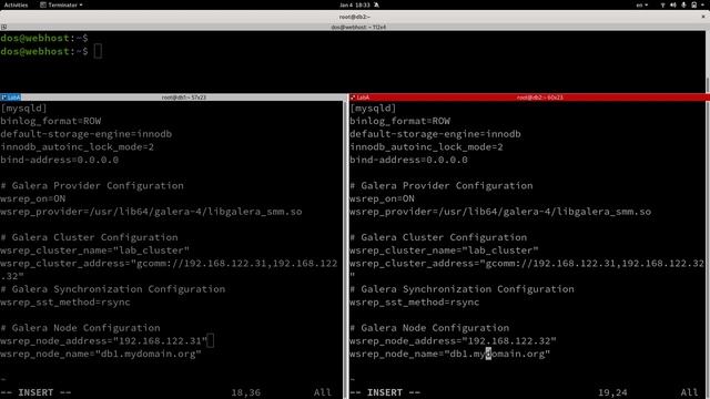 AAC - 1st lab. "Galera-MariaDB" standard deployment смотреть онлайн