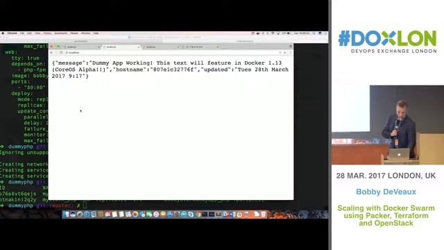 Building a production-ready fully-scalable Docker Swarm using Terraform & Packer on OpenStack— смотреть онлайн