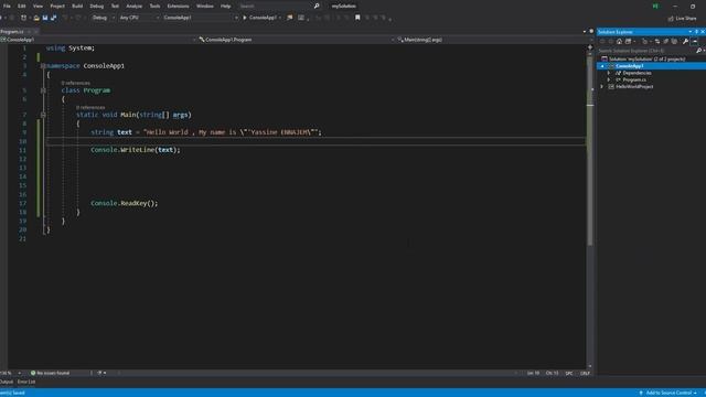 004. String Data Types (Escape Sequences And Verbatim Literal ) - CSharp in Arabic Darija смотреть онлайн
