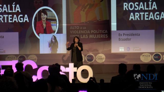 #NoEsElCosto. Rosalía Arteaga - Ex Presidenta de Ecuador смотреть онлайн