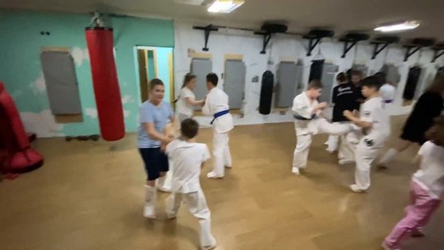 Тренировка 09 октября 2023 года. Киокусинкай каратэ в Климовске на Западной 12. смотреть онлайн