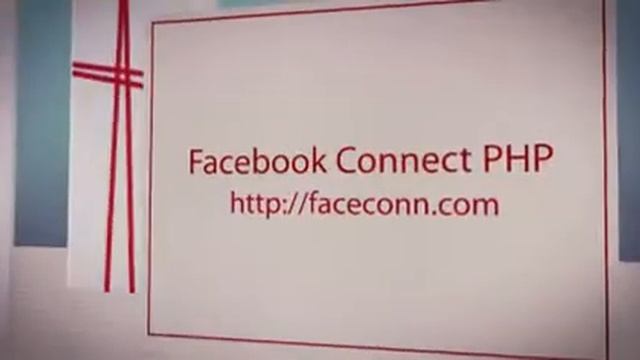 Facebook Connect PHP смотреть онлайн