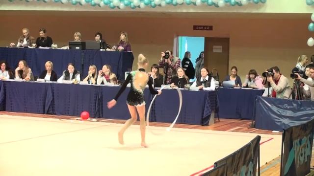 Денисова Полина 2000 г.р. обруч ДЮСШ Радий смотреть онлайн