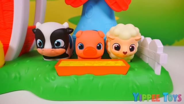 Cocomelon Friends Visit the Farm and Feed Animals | Pretend Play for Kids смотреть онлайн