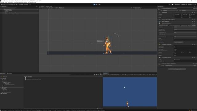 Spine 2D: Tracer(Overwatch) #9: Integrating into Unity | Walking | Ground Constraints смотреть онлайн