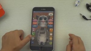Телефон Кот Том Айфон - интерактивный с наушниками. Обзор игрушки. Toy phone review