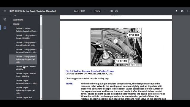 BMW SERIES X3 F25 2010 2017 Manual Service Repair смотреть онлайн