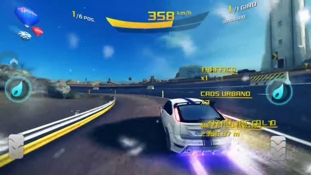 Asphalt 8: Season 9 Iceland Rev. Ford Focus RS 1:40.533 смотреть онлайн