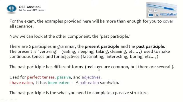 Using the passive voice. How to use this grammar in the OET exam to improve your writing смотреть онлайн