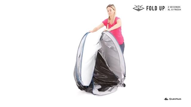 HOW TO... FOLD QUECHUA 2 SECONDS 0 XL FRESH смотреть онлайн