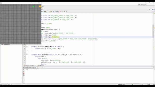 Java Snake game Tutorial - #5: Snake Head & Direction смотреть онлайн
