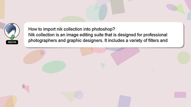 How to import nik collection into photoshop? смотреть онлайн