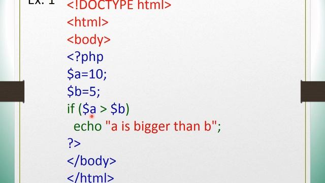 12 -Sci - IT - Lesson 5 - Server Side Scripting - PHP - if() STATEMENT - Lecture No. 8 смотреть онлайн
