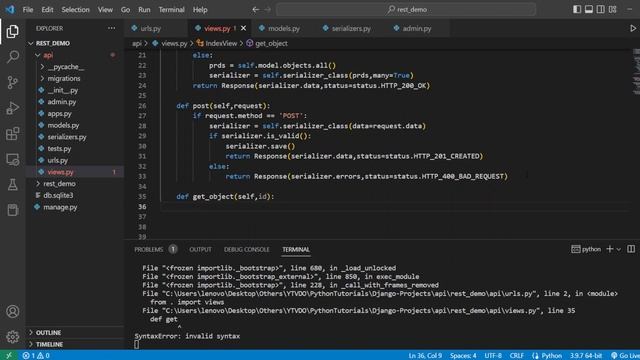 Django Rest Framework | Episode-08 | Different methods in DRF смотреть онлайн