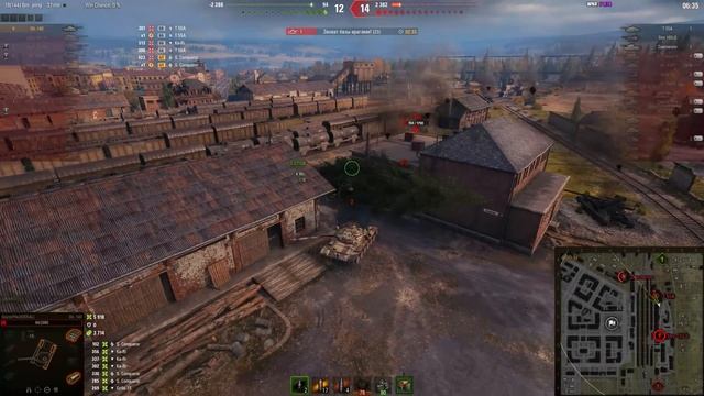 БОЙ ВОЙДЕТ В ИСТОРИЮ WOT! Максимальный опыт за Бой на ОБ. 140 Он совершил невозможное В МИРЕ ТАНКОВ смотреть онлайн