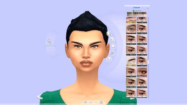 EYEBROW CC FOLDER ?200+/The Sims 4. The African Simmer смотреть онлайн