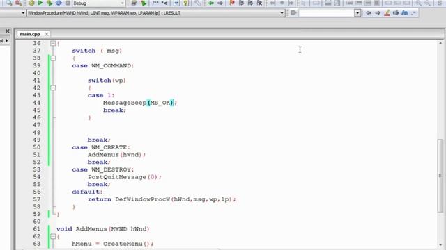 Windows GUI Programming with C/C++ ( Win32 API ) | Part -2 | Menus смотреть онлайн