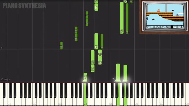 Super Mario Bros. 3 Full Soundtrack (Piano Tutorial Synthesia) | Special #01 смотреть онлайн