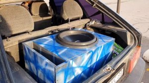 Сабвуфер Hannibal HSS-3215 D2 в ВАЗ 2114 | Флекс