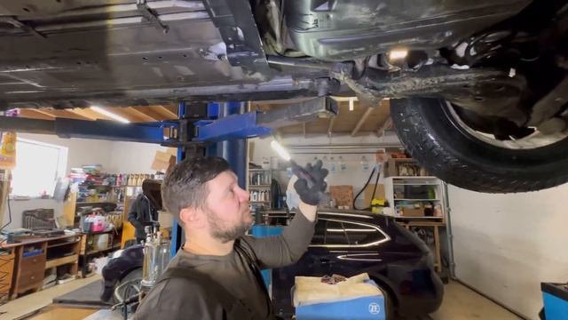 Проверка тех.части Nissan X-Trail T32 в сервисе-( ВИД СНИЗУ ) ???. Авто из Франции. Псков. смотреть онлайн