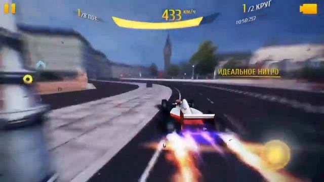 (Asphalt 8 Асфальт 8) McLaren MP4 8 (Вестминстерский мост) смотреть онлайн