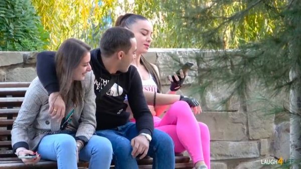 Best Hand Touching in the park Prank #2 ? just for laughs.mp4